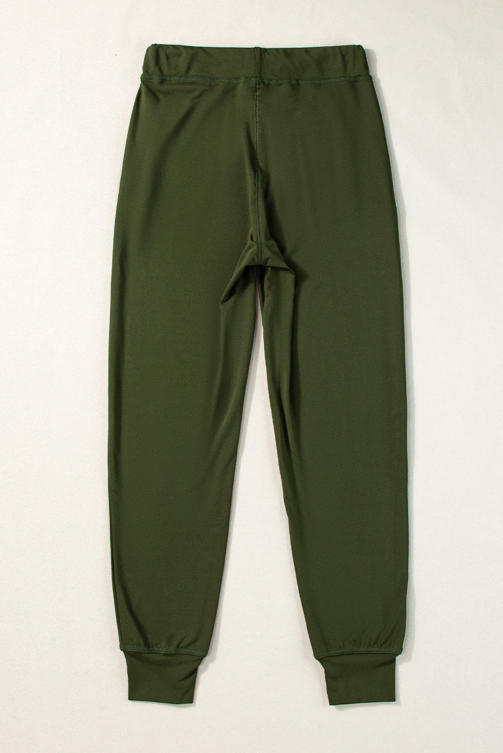 Gray Drawstring Waist Pocketed Joggers
