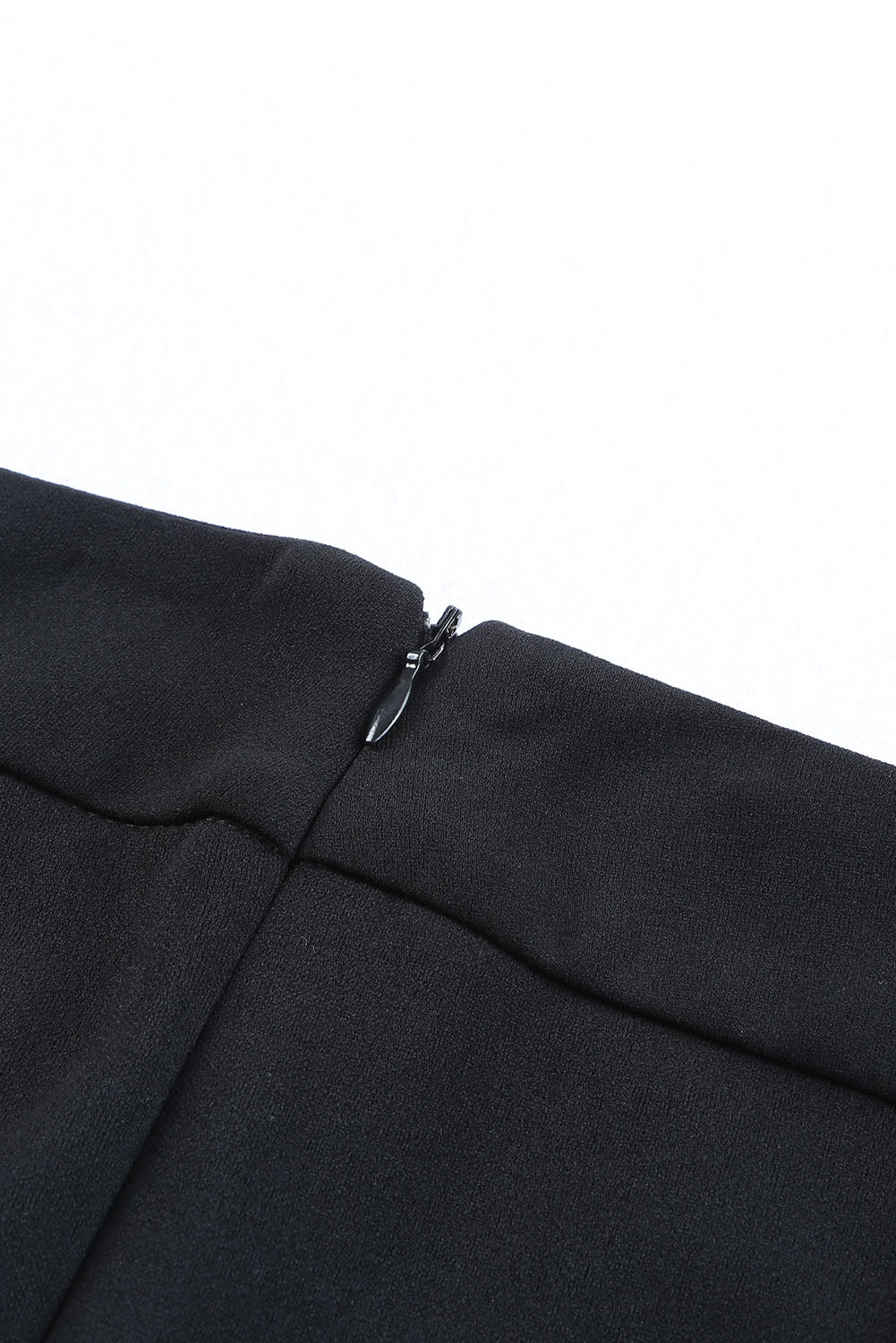 Rose Split Hem High Waist Pants